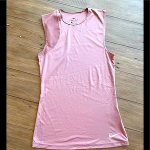 Nike Rose Muscle Tank w/ Mesh Sleeve Detail